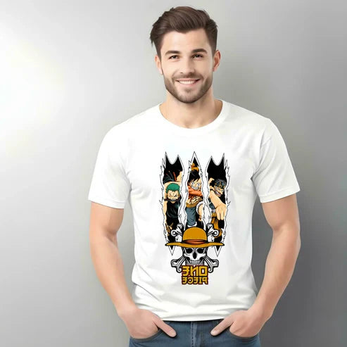 One Piece Anime T-Shirt For True Fans of the Straw Hat Pirates
