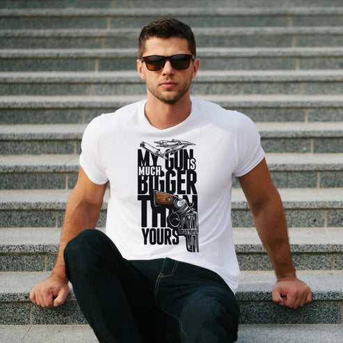 Big Guns Bigger Attitude – Stand Out in Style T Shirt
