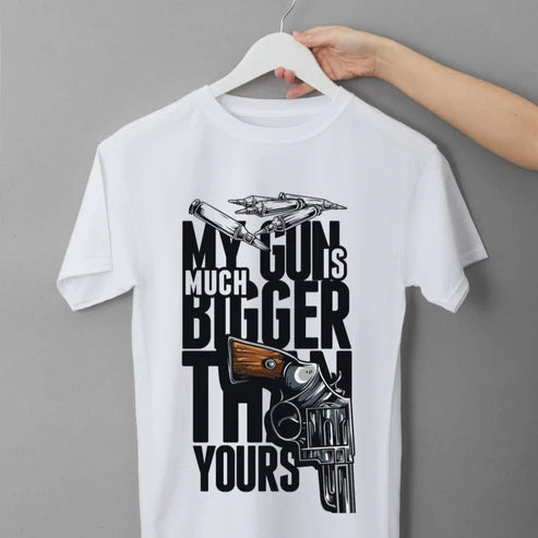Big Guns Bigger Attitude – Stand Out in Style T Shirt